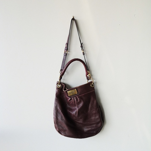 Marc By Marc Jacobs Handbags - Marc by Marc Jacobs Eggplant Cow Leather Bag